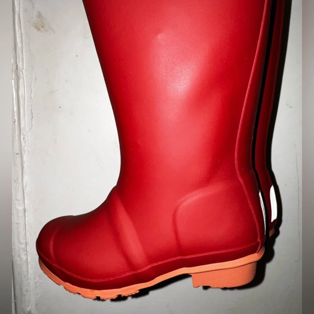 kids two Tone multicolor  HUnter Boots